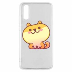 Чехол для Huawei P20 Корги с улыбкой - PrintSalon