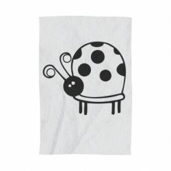 Полотенце с принтом Коровка