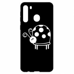 Чехол для Samsung A21 Коровка - PrintSalon