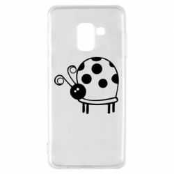 Чехол для Samsung A8 2018 Коровка