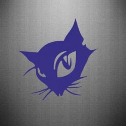 Наклейка Кішечка