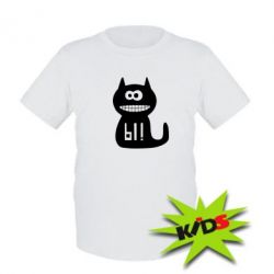 Детская футболка Кошка Ы - PrintSalon
