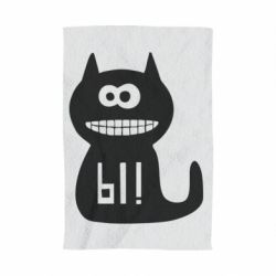 Полотенце с принтом Кошка Ы