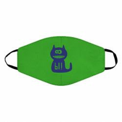 Маска многоразовая Кошка Ы - PrintSalon
