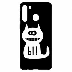 Чехол для Samsung A21 Кошка Ы - PrintSalon