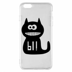 Чехол для iPhone 6 Plus/6S Plus Кошка Ы - PrintSalon