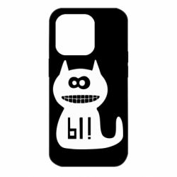 Чехол для iPhone 14 Pro Кошка Ы - PrintSalon