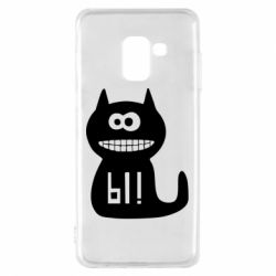 Чехол для Samsung A8 2018 Кошка Ы