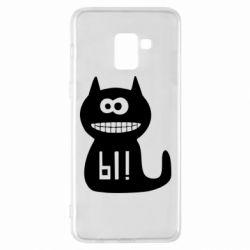Чехол для Samsung A8+ 2018 Кошка Ы - PrintSalon