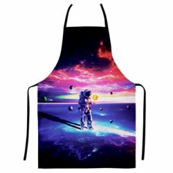 Фартух з 3D принтом Kosmonaut astronaut - PrintSalon