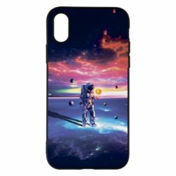 Чохол для iPhone X/Xs Kosmonaut astronaut - PrintSalon