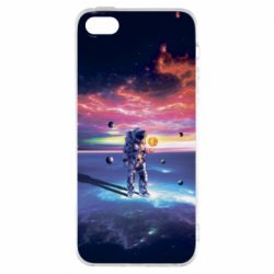 Чохол для iphone 5/5S/SE Kosmonaut astronaut - PrintSalon