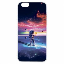 Чохол для iPhone 6/6S Kosmonaut astronaut - PrintSalon