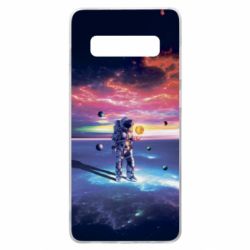 Чохол для Samsung S10+ Kosmonaut astronaut - PrintSalon