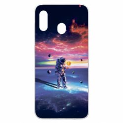 Чохол для Samsung A30 Kosmonaut astronaut - PrintSalon