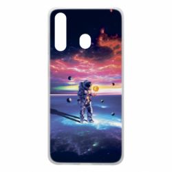 Чохол для Samsung A60 Kosmonaut astronaut - PrintSalon