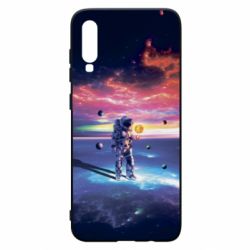 Чохол для Samsung A70 Kosmonaut astronaut - PrintSalon