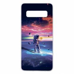 Чохол для Samsung S10 Kosmonaut astronaut - PrintSalon