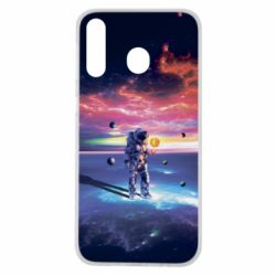 Чохол для Samsung M30 Kosmonaut astronaut - PrintSalon