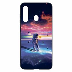 Чохол для Samsung M40 Kosmonaut astronaut - PrintSalon
