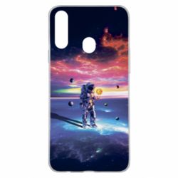 Чохол для Samsung A20s Kosmonaut astronaut - PrintSalon