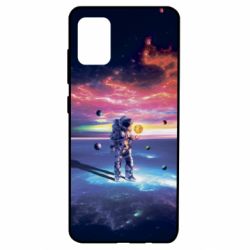 Чохол для Samsung A51 Kosmonaut astronaut - PrintSalon