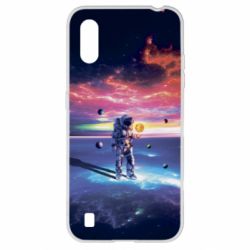 Чехол для Samsung A01/M01 Kosmonaut astronaut