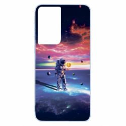 Чохол для Samsung S21 Kosmonaut astronaut - PrintSalon