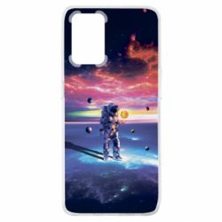 Чохол для Oppo A74 4G Kosmonaut astronaut - PrintSalon