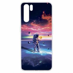 Чохол для Oppo A91 / Reno3Kosmonaut astronaut - PrintSalon