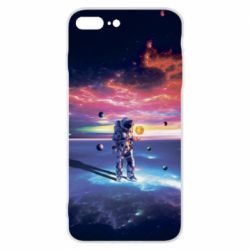 Чохол для iPhone 8 Plus Kosmonaut astronaut - PrintSalon