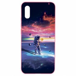 Чехол для Xiaomi Redmi 9a Kosmonaut astronaut