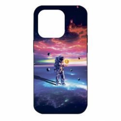 Чохол для iPhone 14 Pro Kosmonaut astronaut - PrintSalon