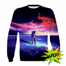 Дитячий 3D світшот Kosmonaut astronaut - PrintSalon