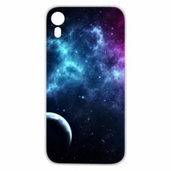 Чехол для iPhone XR Космос и планета - PrintSalon