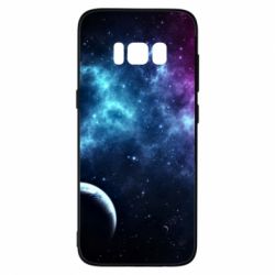 Чехол для Samsung S8 Космос и планета - PrintSalon