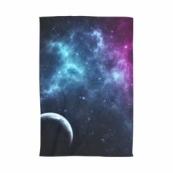 Полотенце с принтом Космос и планета - PrintSalon