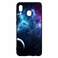 Чехол для Samsung A30 Космос и планета - PrintSalon
