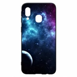 Чехол для Samsung A40 Космос и планета - PrintSalon