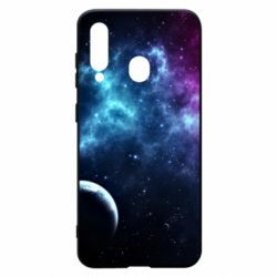 Чехол для Samsung A60 Космос и планета - PrintSalon
