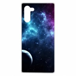 Чехол для Samsung Note 10 Космос и планета - PrintSalon