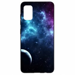 Чехол для Samsung A41 Космос и планета - PrintSalon