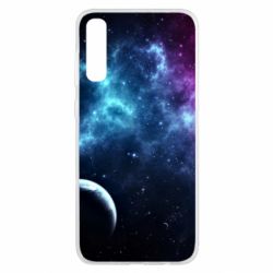 Чехол для Samsung A50 Космос и планета - PrintSalon