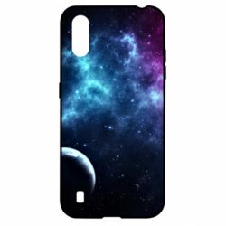 Чехол для Samsung A01/M01 Космос и планета
