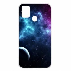 Чехол для Samsung M31 Космос и планета - PrintSalon