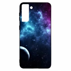 Чехол для Samsung S21+ Космос и планета - PrintSalon