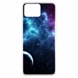 Чехол для Oppo A73 Космос и планета - PrintSalon