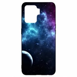 Чехол для Oppo Reno 5 Lite Космос и планета - PrintSalon
