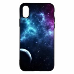 Чехол для iPhone X/Xs Космос и планета - PrintSalon