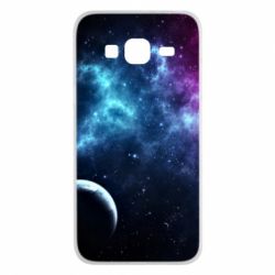 Чехол для Samsung J3 2016 Космос и планета - PrintSalon